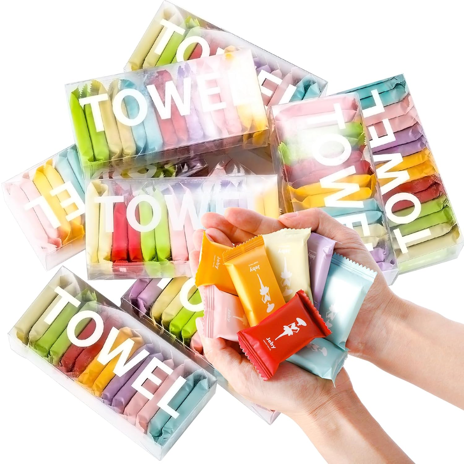 Portable Compressed Towel - 7 Pack