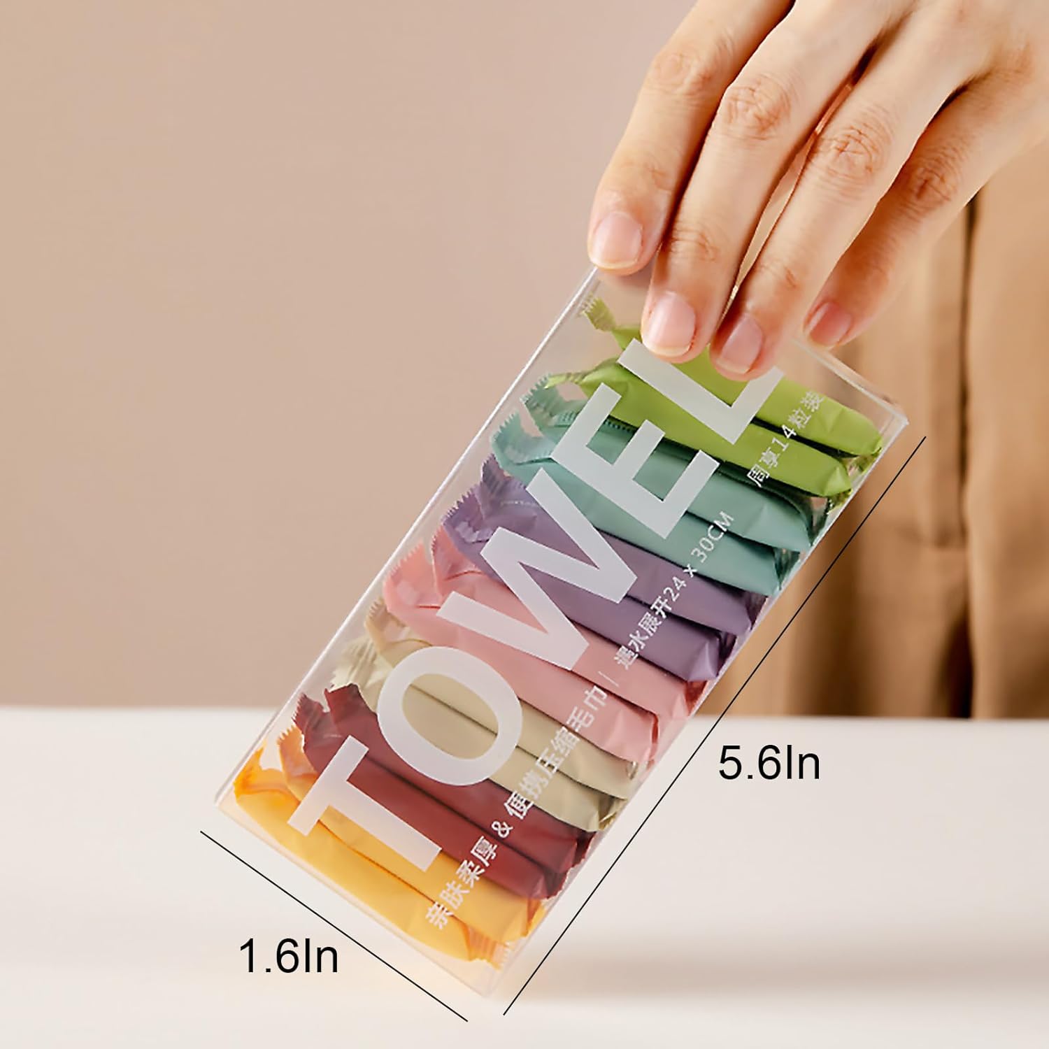 Portable Compressed Towel - 7 Pack